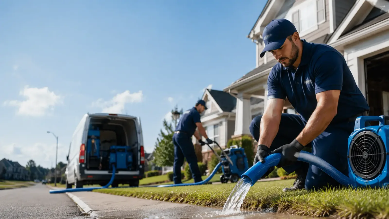 Flood Damage Restoration in Grand Mound, IA